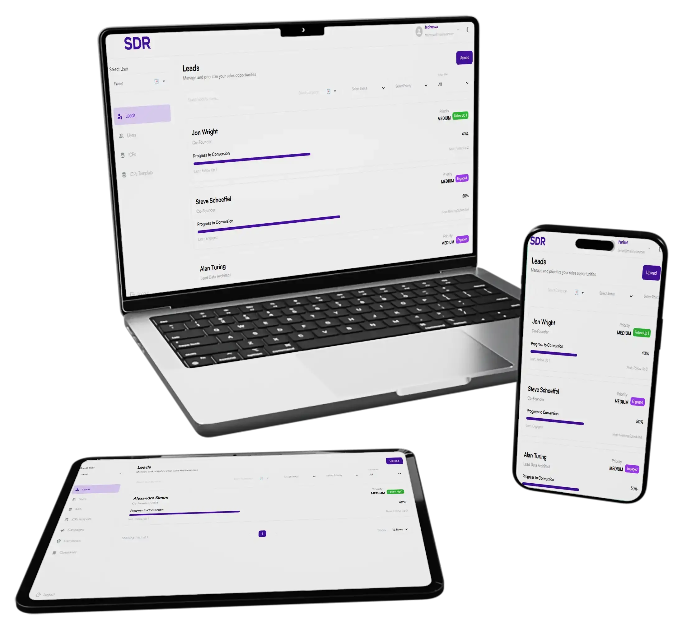 Outsorcy SDR Platform